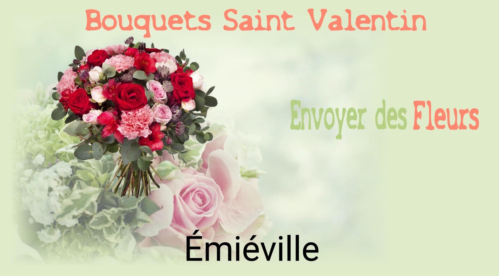 Roses de Saint-Valentin livrées à Émiéville